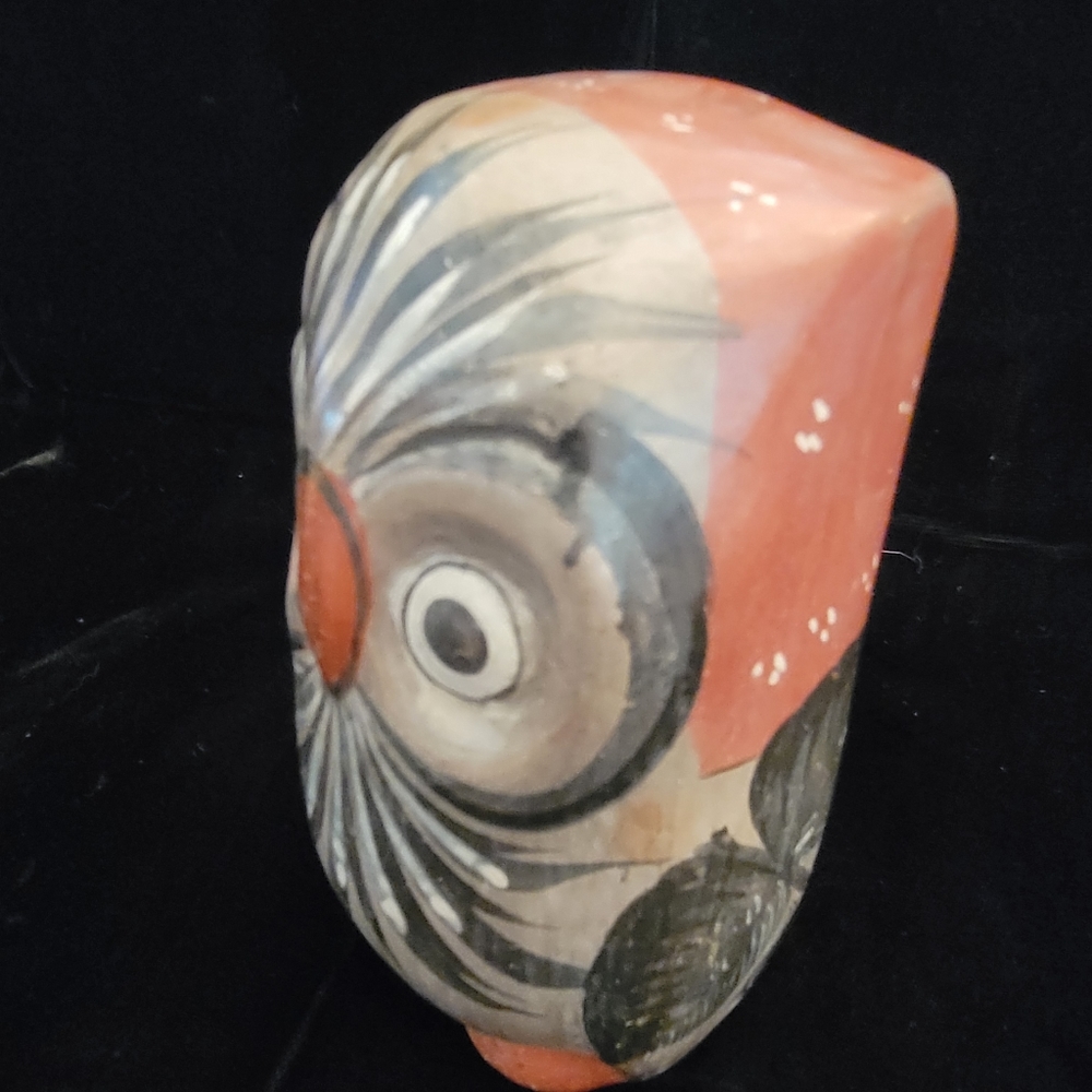 Tonola Mexican Pottery Owl - Picture 7 of 13